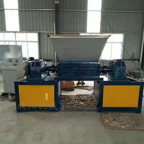 废旧金属撕碎机大型双轴撕碎机价格现货销售欢迎采购